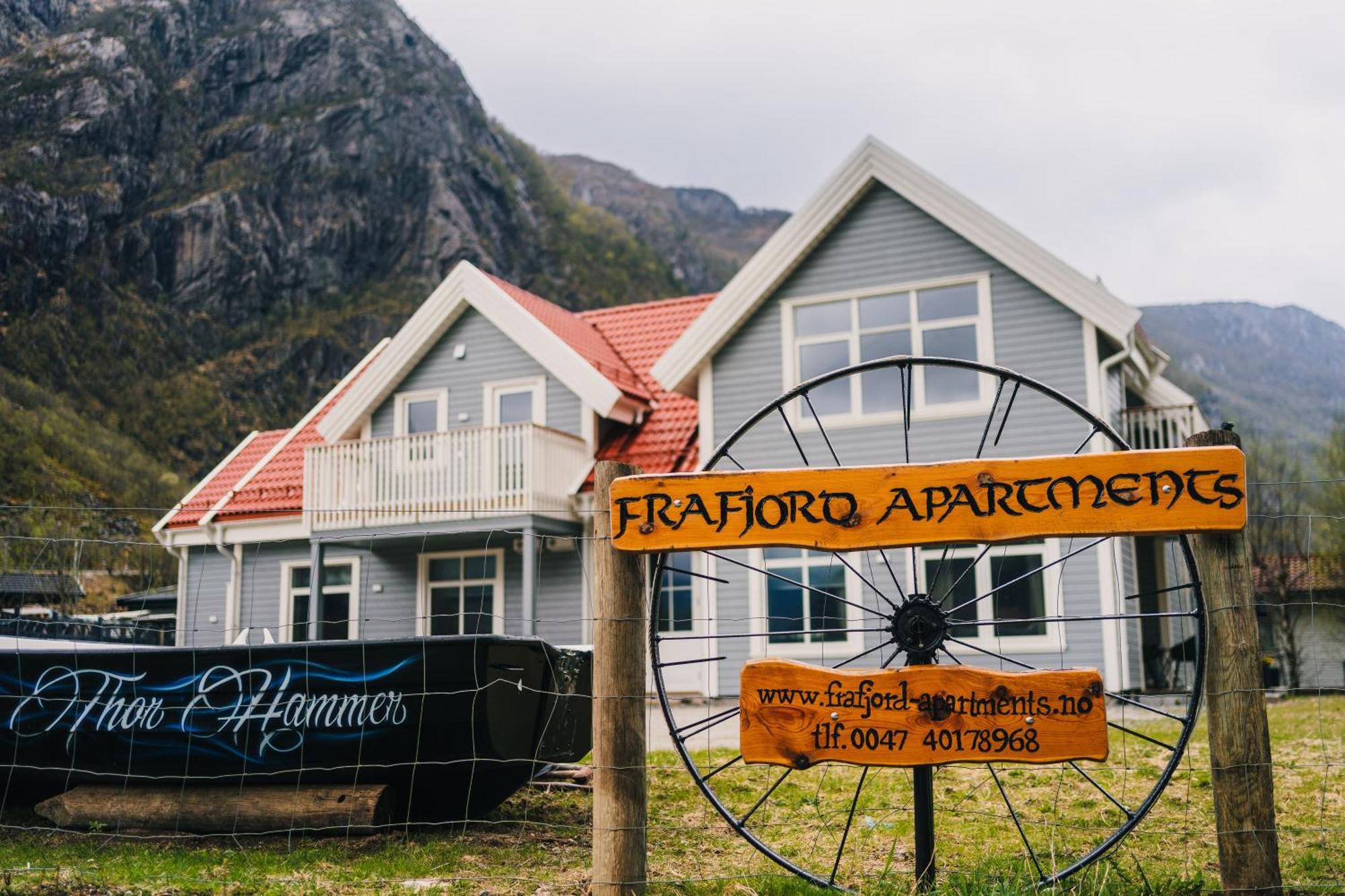 Frafjord Apartments Thor Dirdal Zewnętrze zdjęcie